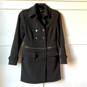 W BY WORTH, size 2 wool/ nylon half zip jacket. Excellent hardly worn.